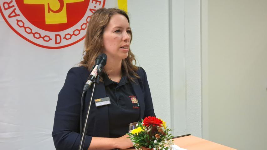 Landesjugendleiterin Sherin Bohnhoff blickt in die Zukunft.